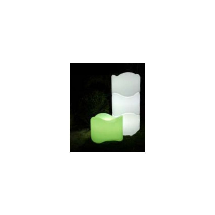 Assise Decoration Lumineuse POOF 47 cm x H 37 cm 