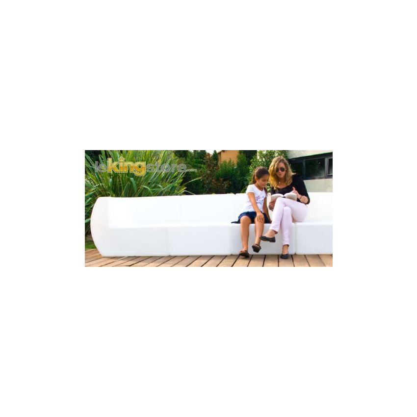 Divan Droit Loonge Lumineux 71cm x 96cm x H 71cm 