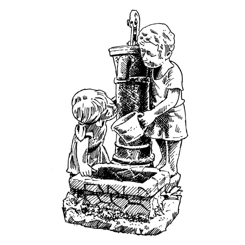 Fontaine de Jardin ATLANTA ACQUA ARTE