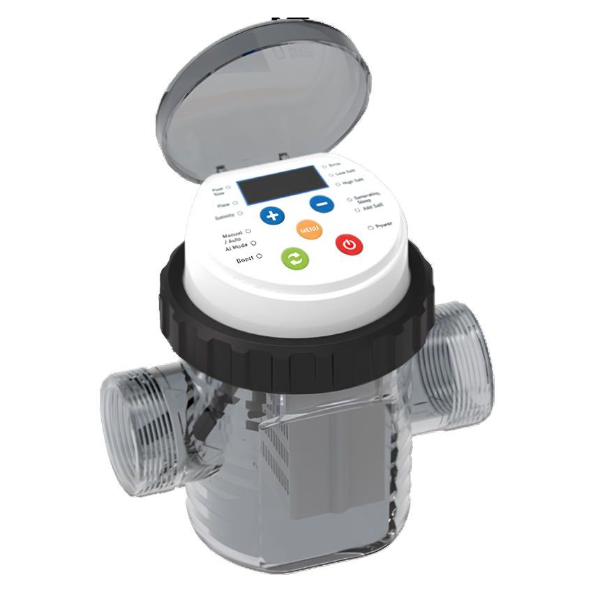 Électrolyseur intelligent chlore 5g/h pour piscine jusqu'à 25m3