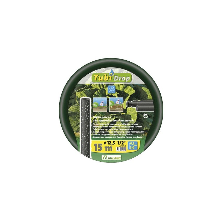 Tuyau Poreux 15m raccordé