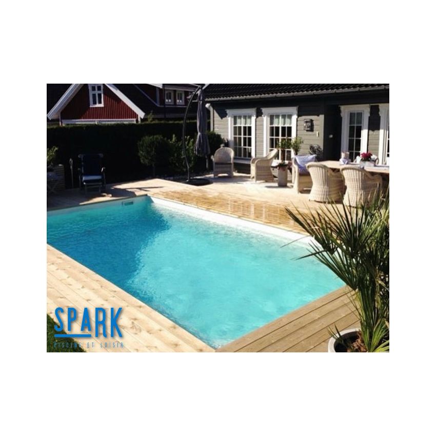 Piscine Bois Luxe Rectangulaire 520x320x131cm