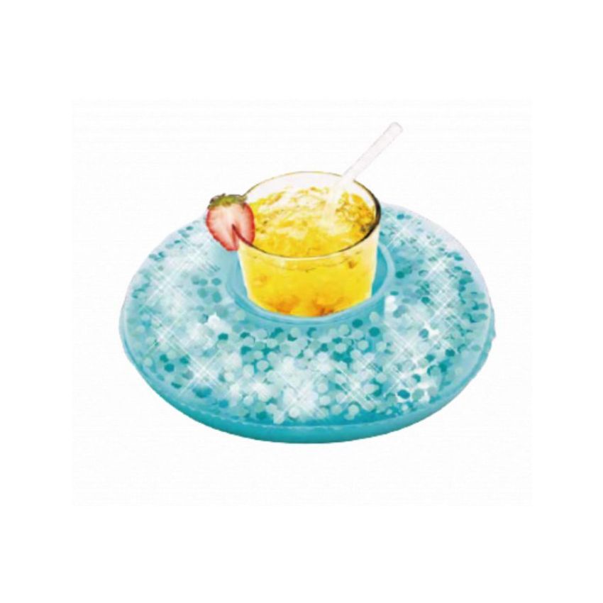 Porte-goblet bouée Sparkles Galaxy bleu pour Piscine 