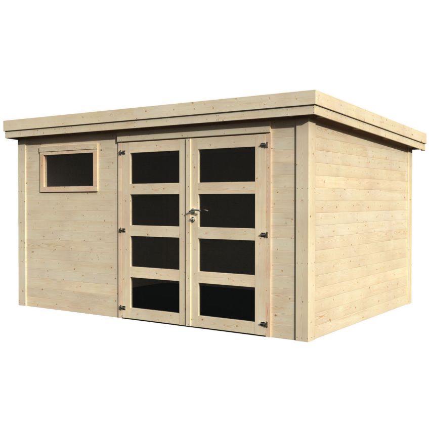 Abri de jardin en bois PAOLO - 10 m² 