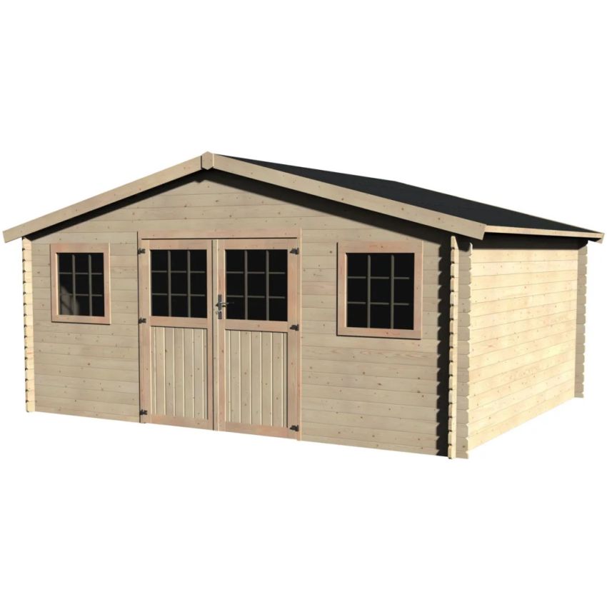 Abri de jardin en bois FLORIDAN - 19.02 m² 