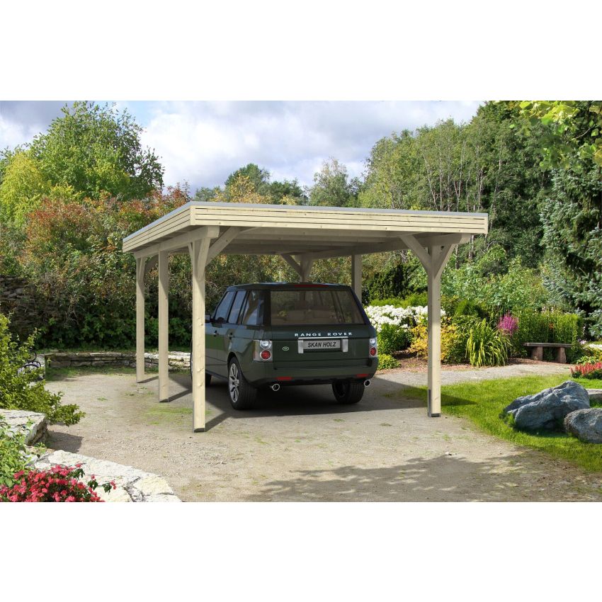 Carport Bois Spessart1 604x355cm