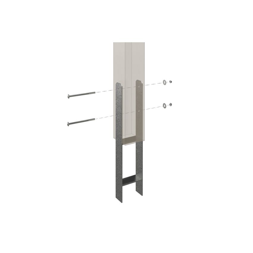 Carport Bois Franken1 541 x 376 cm