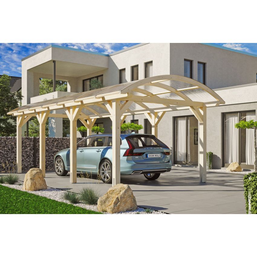 Carport Bois Franken 755 x 376 cm
