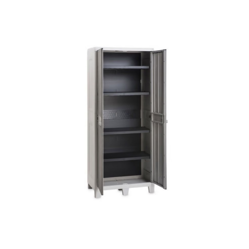 Armoire Jardin Résine haute FLORIDA XL Gris