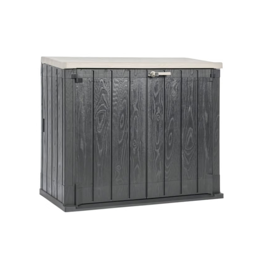 Coffre multifonctions Résine STORER+ 1270L Noir/Gris