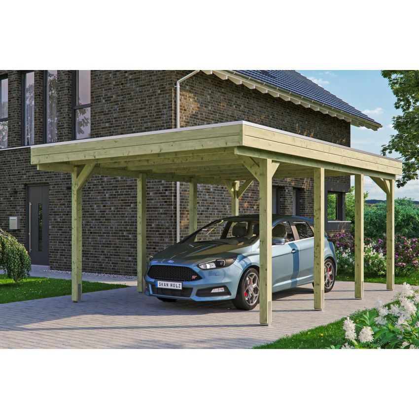Carport Bois Friesland2 708 x 314 cm