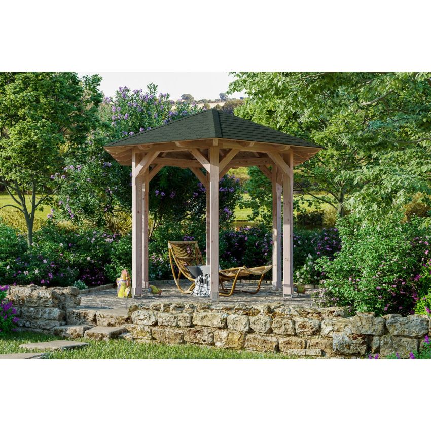 Pavillon de Jardin en Bois Ø 360 cm COLMAR