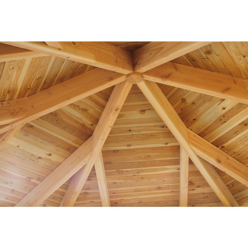 Pavillon de Jardin en Bois Ø 360 cm COLMAR