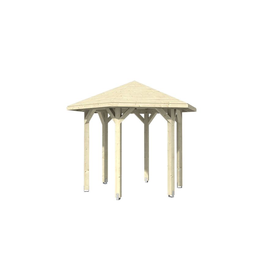 Pavillon de Jardin en Bois Nancy ⌀360cm