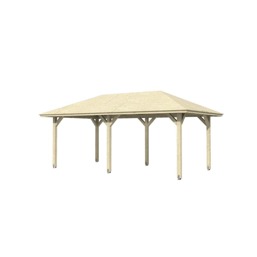Pavillon de Jardin en Bois Orleans 656 x 374 cm