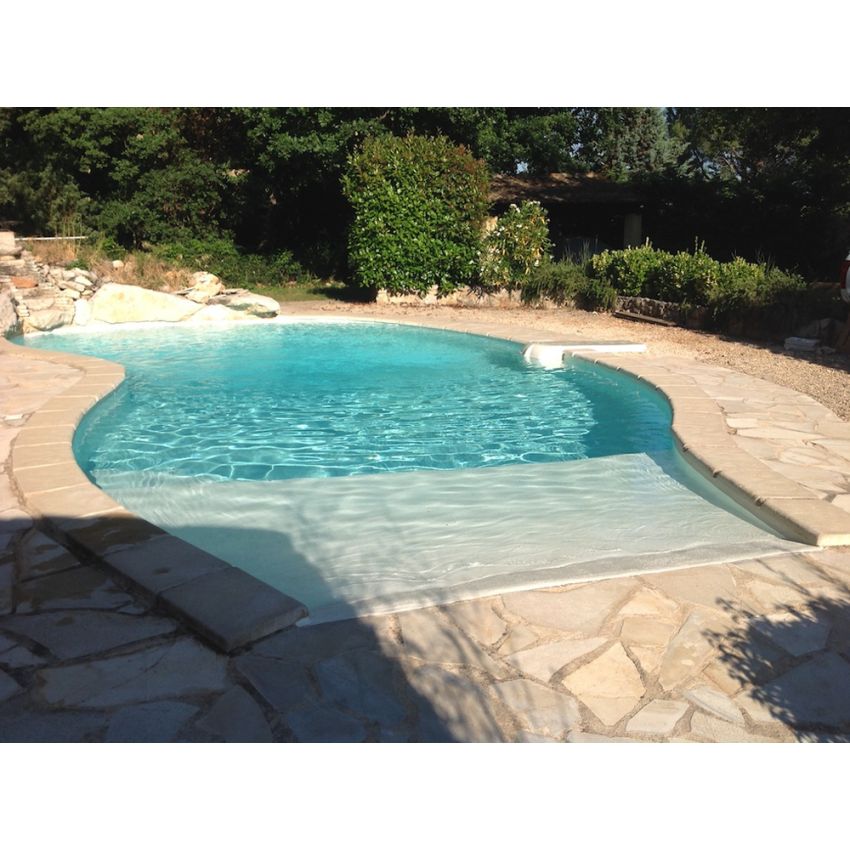 Groupe de filtration FB12 avec projecteur, by-pass et coffret électrique pour piscine jusqu'à 45m3