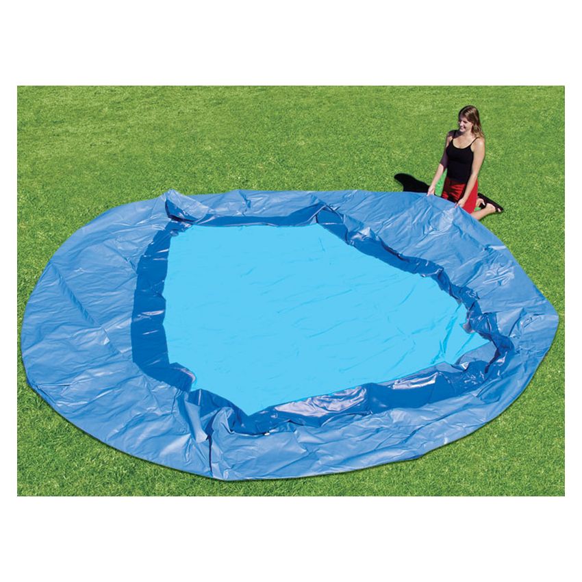 Piscine gonflable ronde Bleu ⌀366x91cm + Filtre à cartouche