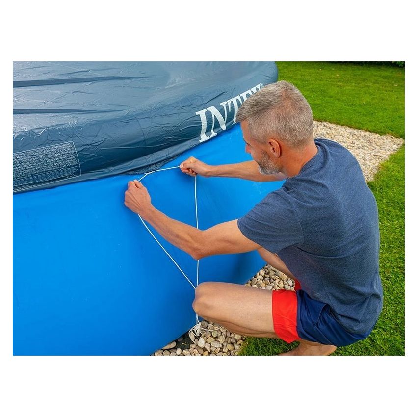 Bâche de piscine gonflable 3,66 m 