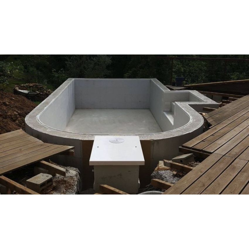 Mur filtrant GS14 avec BY-PASS pour piscine jusqu'à 50m3