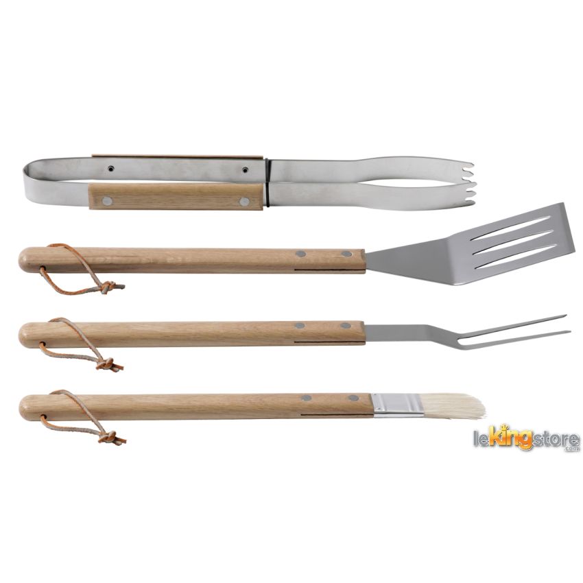 Set Accessoires De Luxe 4 Pièces Garden Grill