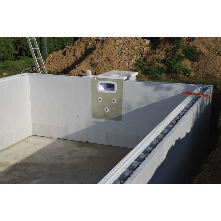 Mur filtrant GS14 Miroir BY-PASS pour piscine jusqu'à 50m3