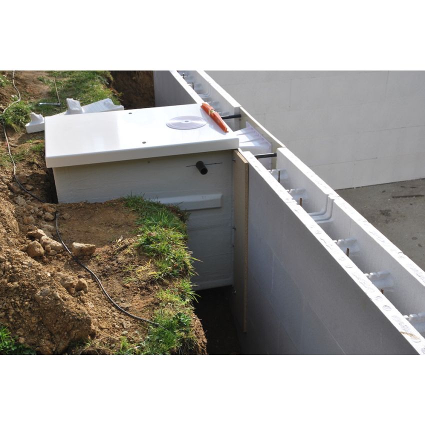 Mur filtrant GS14 BY-PASS, électrolyseur, régulateur pH pour piscine jusqu'à 50m3