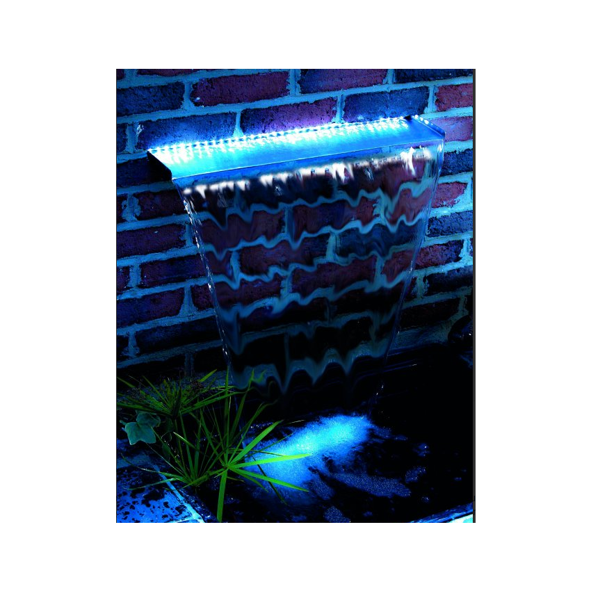 Cascade NIAGARA WALL Inox LED 60cm