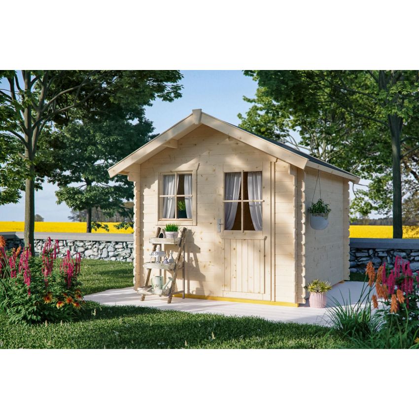 Chalet de Jardin Bois 250 x 200 cm 5 m² PORTO