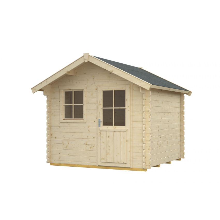 Chalet de Jardin Bois 250 x 200 cm 5 m² PORTO