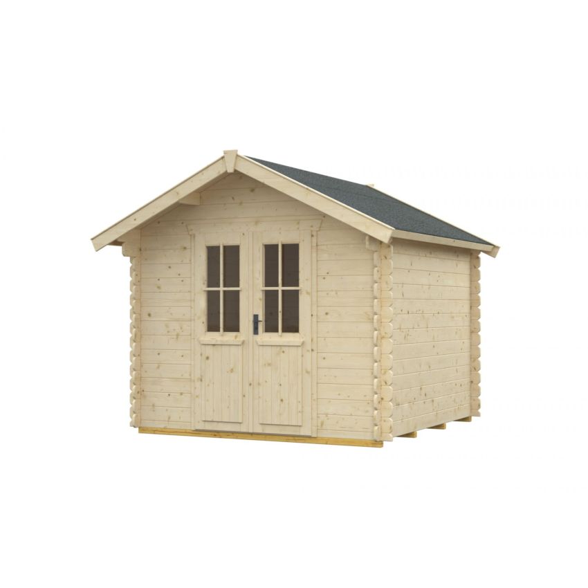 Chalet de Jardin Bois 250 x 250 cm 6.25 m² PALMA