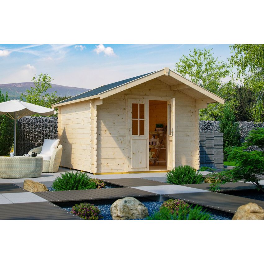 Chalet de Jardin Bois 300 x 250 cm 7.50 m² FARO