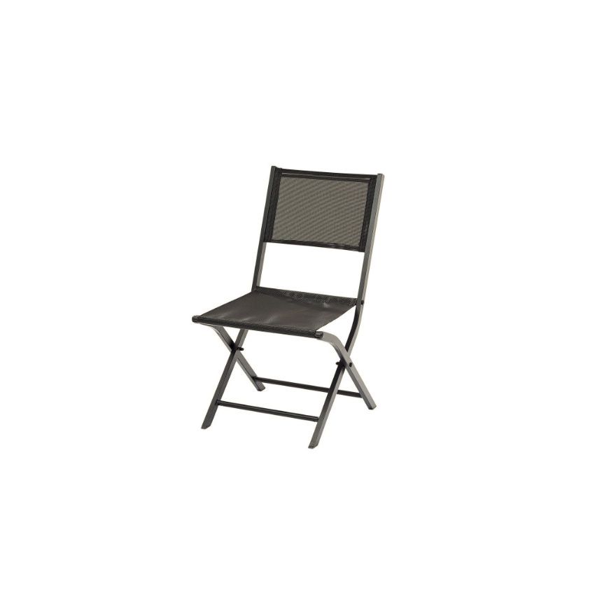 Lot de 2 Chaises pliantes MODULO Noir
