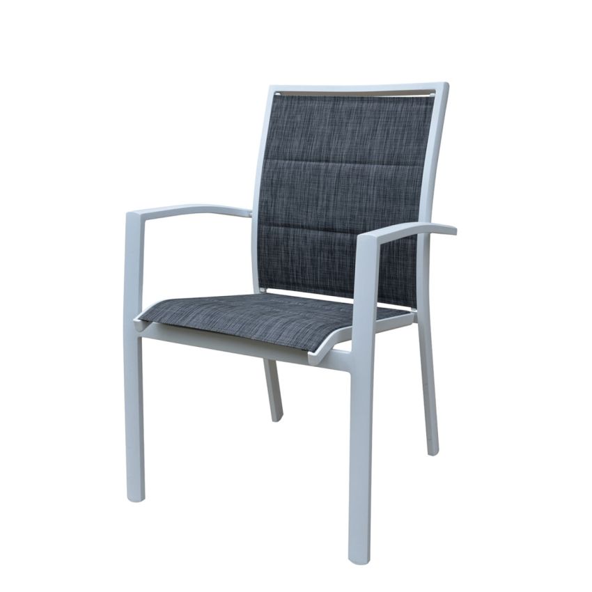 Fauteuil Modulo Gris Chiné