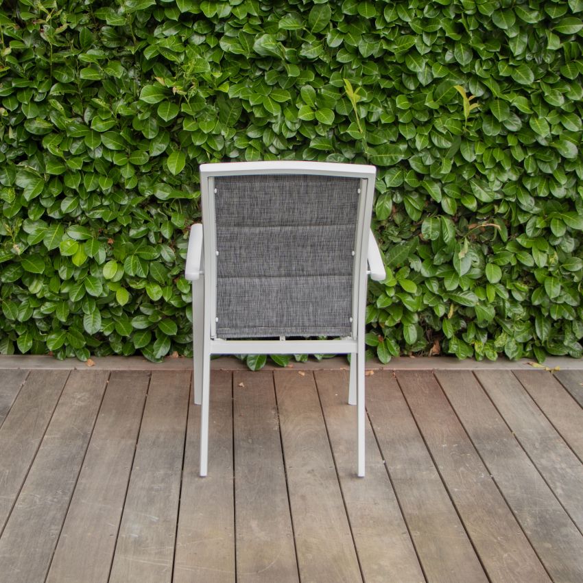 Fauteuil Modulo Gris Chiné