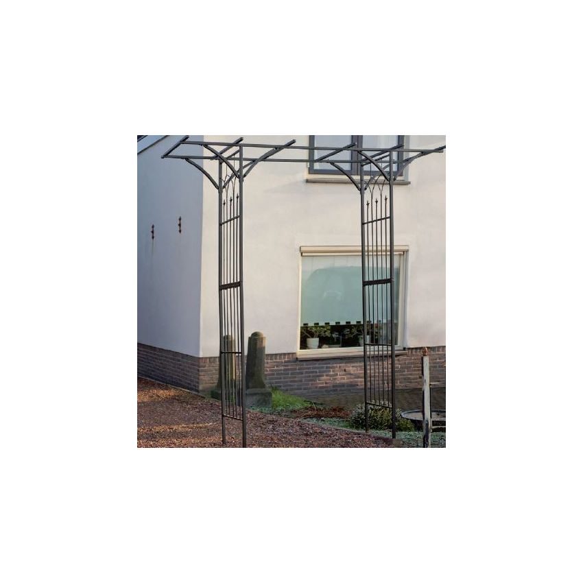 Pergola Double Droite Métallique