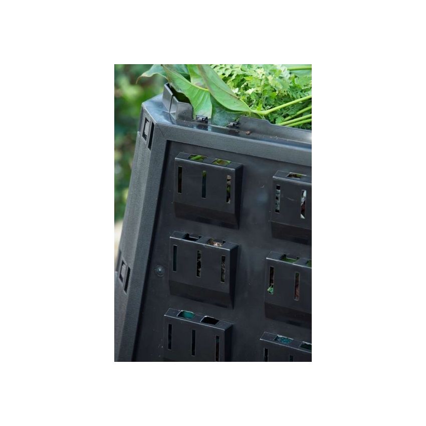 Silo thermocomposteur noir pliable 400 L 