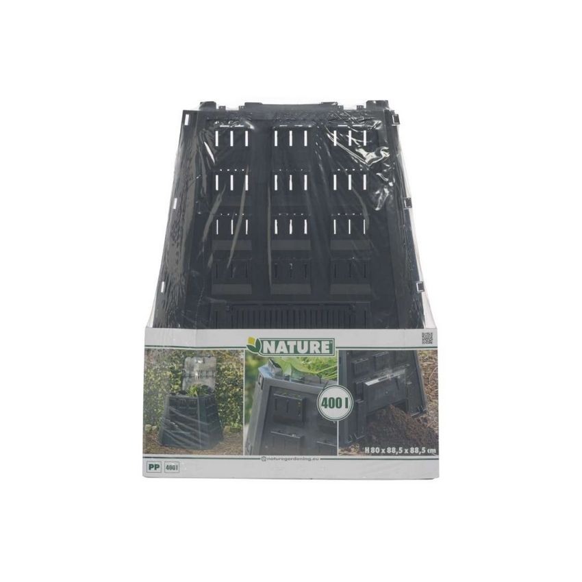 Silo thermocomposteur noir pliable 400 L 