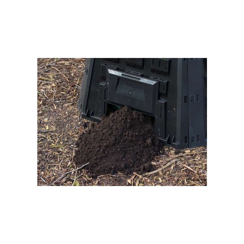 Silo thermocompositeur noir pliable 800 L