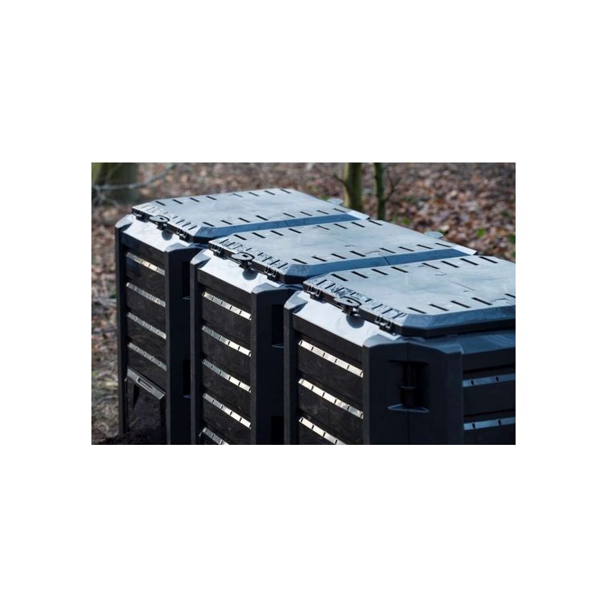 Silo thermocomposteur noir pliable 1200 L 