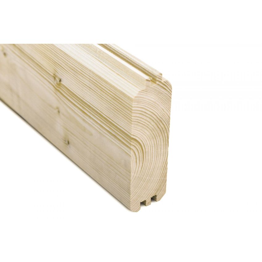 Chalet de Jardin en Bois Toit Plat 420 x 380 cm 15.96 m² BASEL