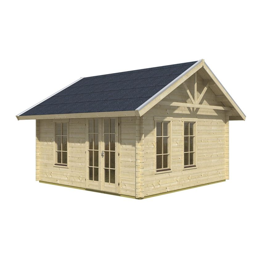 Chalet de Jardin en Bois 420 x 420 cm 17.64 m² BERN