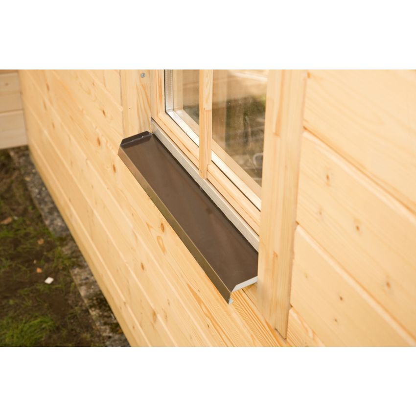 Chalet de Jardin en Bois 420 x 560 cm  23.52 m² avec espace de stockage BERN