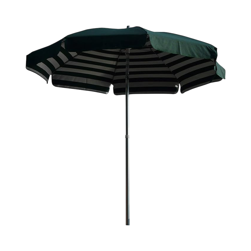 Parasol VENEZIA Duplex 200/8 cm Jaune et Blanc