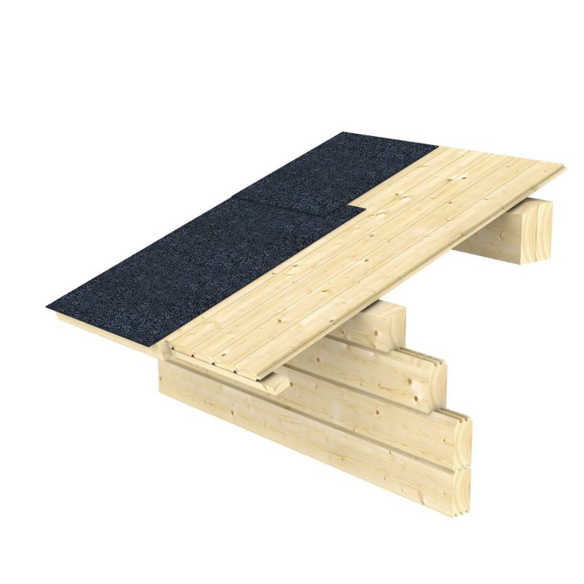 Chalet de Jardin Calgary en Bois 11.40 m² Epaisseur 70 mm