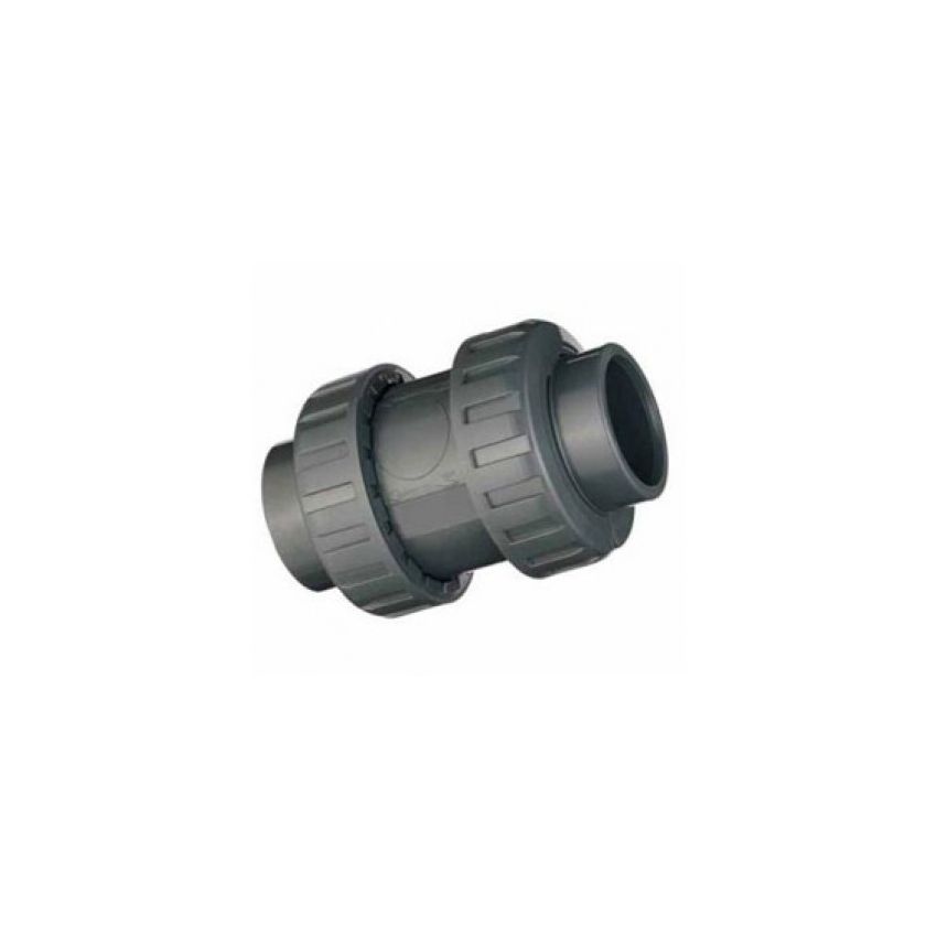Clapet anti-retour Union PVC à coller ⌀63mm