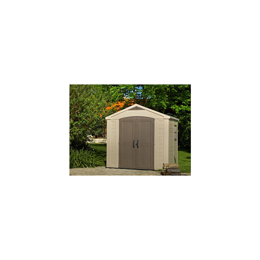 Abri de jardin SYDNEY 86 Aspect Bois 4.5 m² 257 x 182 x 243 cm 