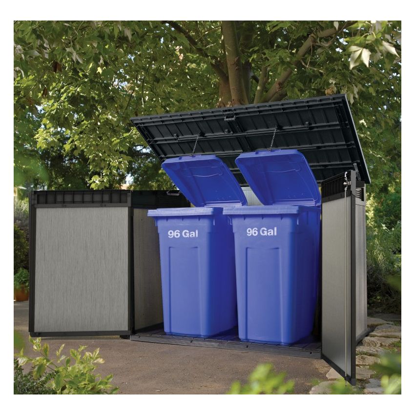 Coffre de Jardin en Résine BROSSIUM 2020L Gris