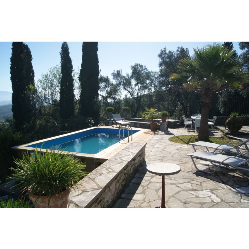 Piscine bois UBBINK SUNWATER 555x300x140cm