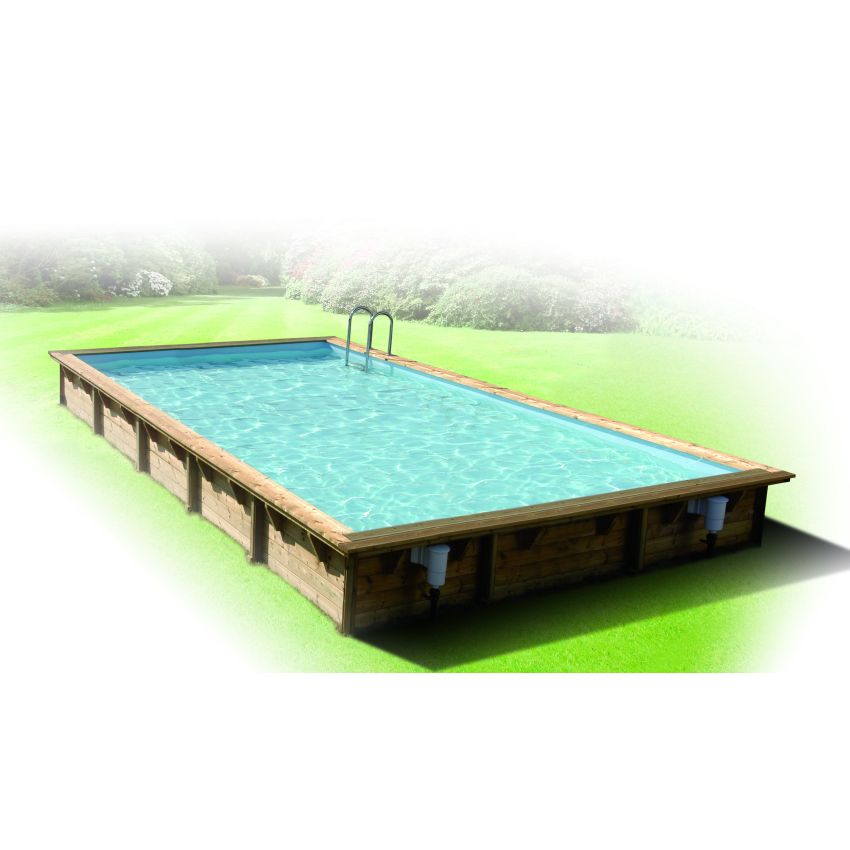 Piscine bois UBBINK AZURA 505x350x126cm