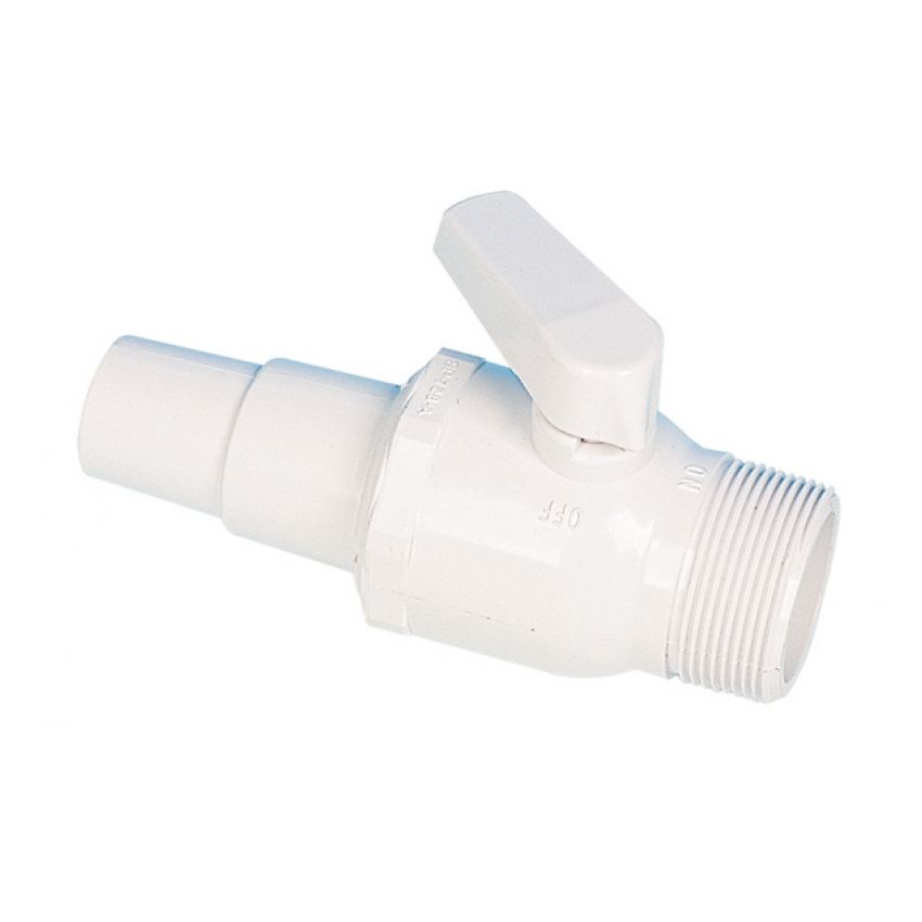 Vanne 1/4 de tour 1''1/2 - Diam 32/38mm 